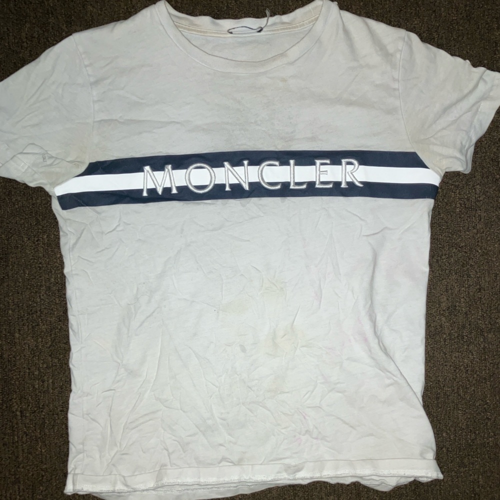 White Moncler Shirt